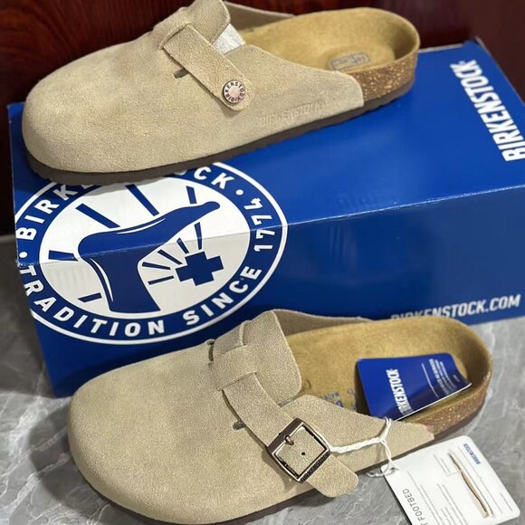 Birkenstock Gray Suede Platform Shoes🍭🍭 - Picture 5 of 5